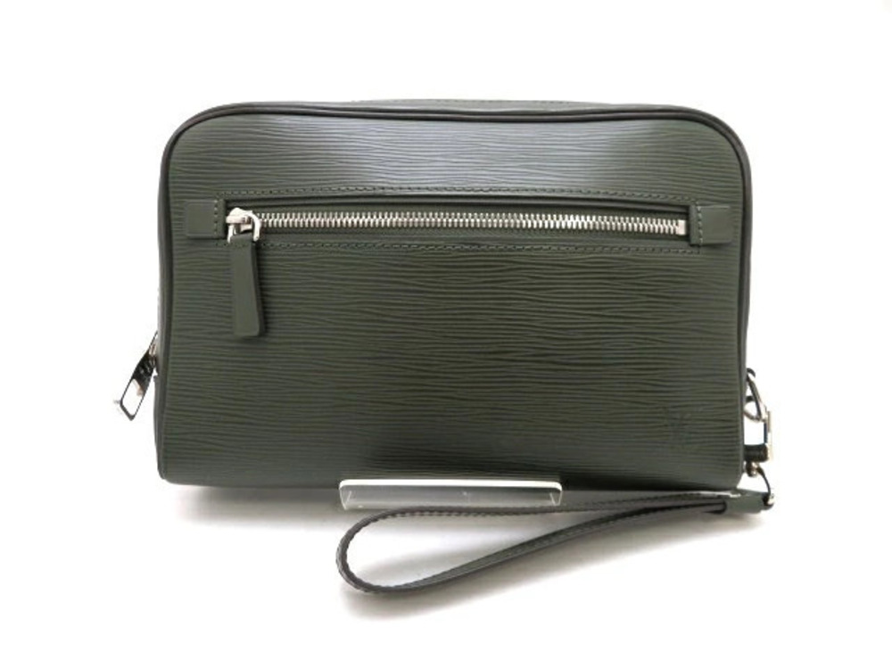 LOUIS VUITTON Shoulder Bag Neo Oche Epi Khaki Green